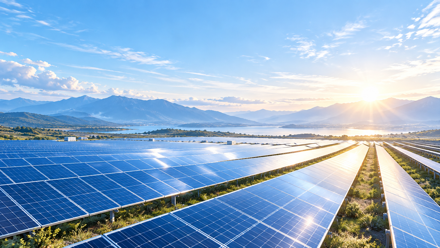 Solar project illustration