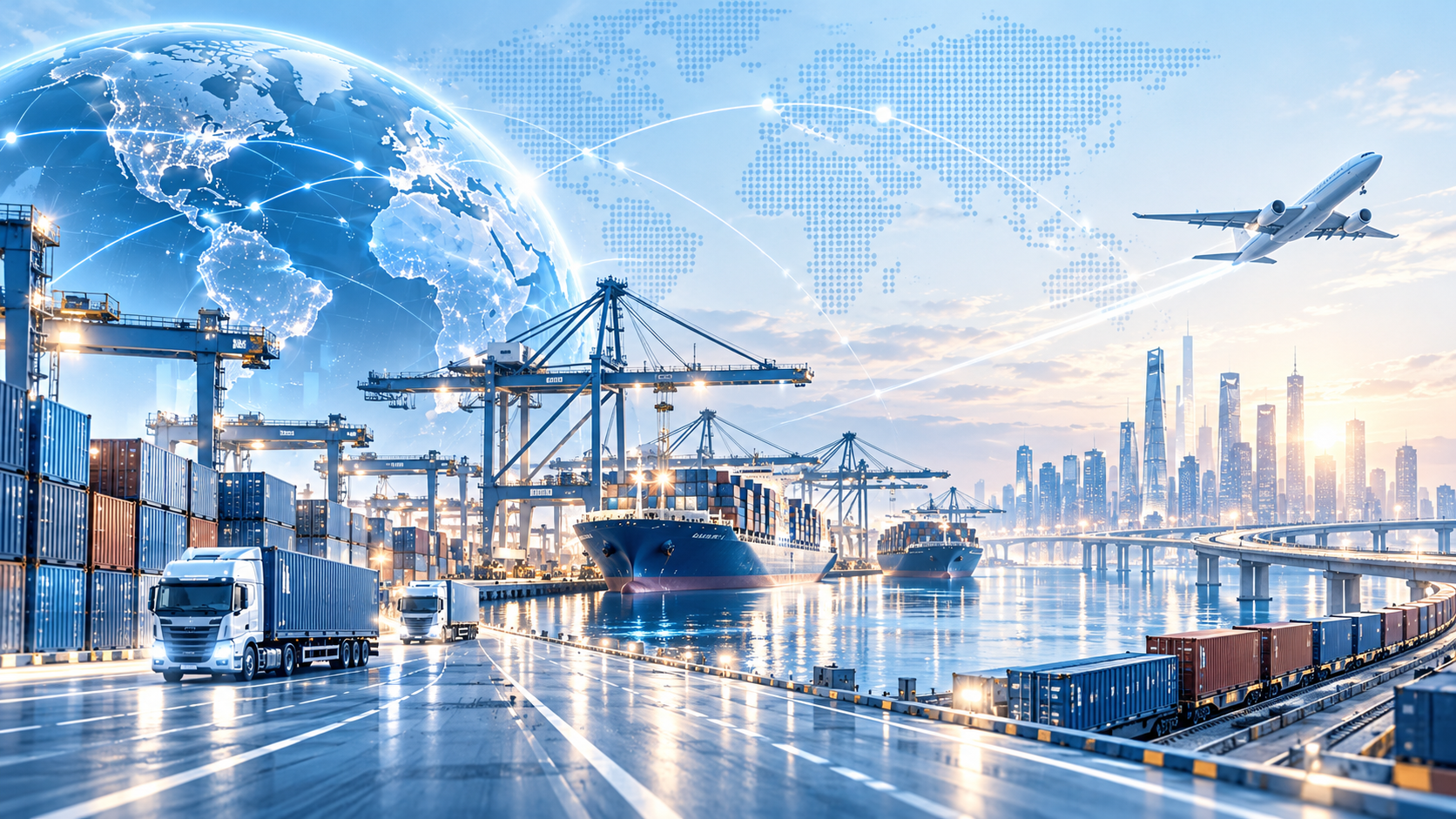 Logistics asset illustration